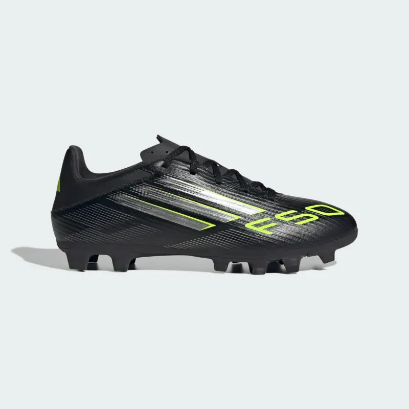 Adidas F50 Club FG/MG Core Black Iron Metallic Lucid Lemon merchandise detail