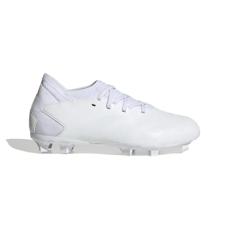 Adidas Predator Accuracy.3 FG Jr (White/White) Featured Product Image