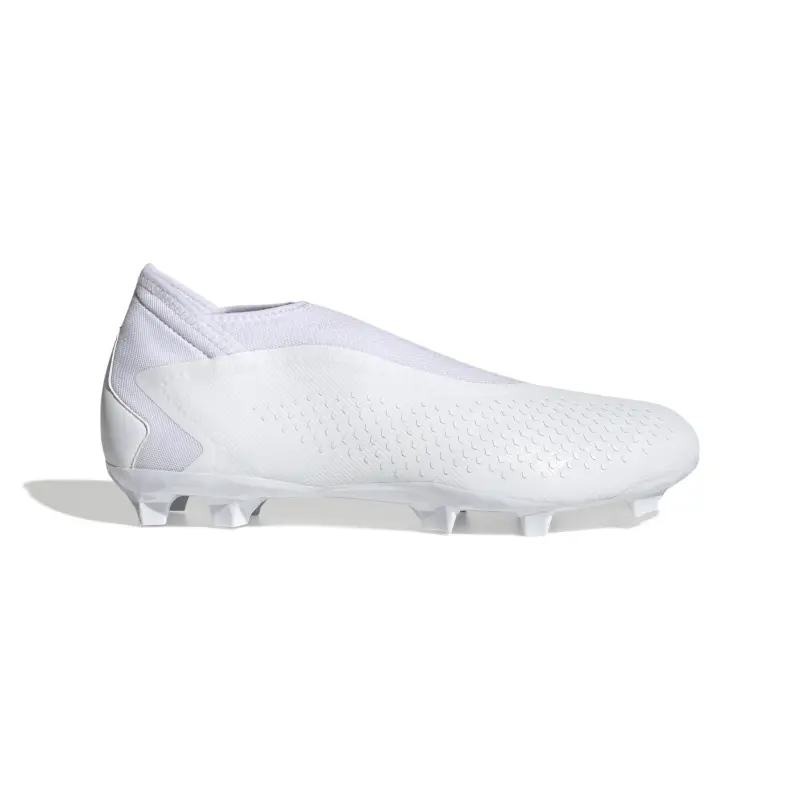 Adidas Predator Accuracy.3 Laceless FG (White/White) Product Image