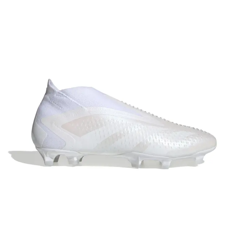 Adidas Predator Accuracy+ FG (White/White) Main Product View