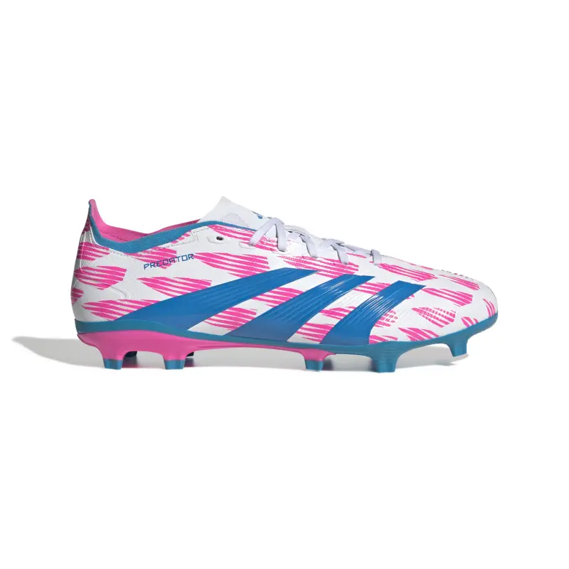 Adidas Predator League FG (White/Pink/Blue) Shop Image