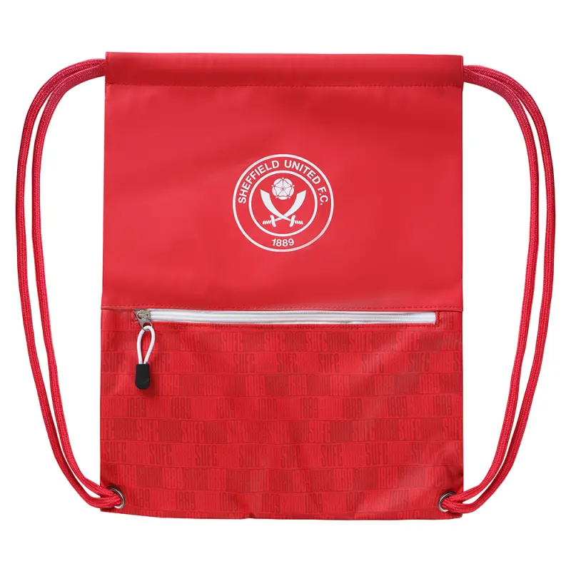 Crest Pattern Drawstring Bag Item Photo