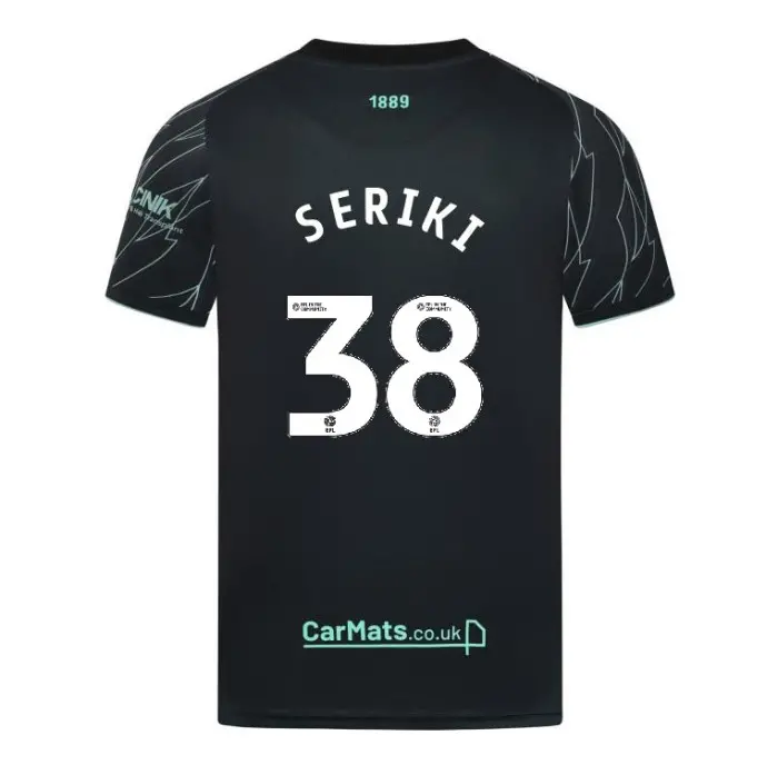 Junior Away Shirt S/S 24/25 - 38 SERIKI apparel and merchandise image