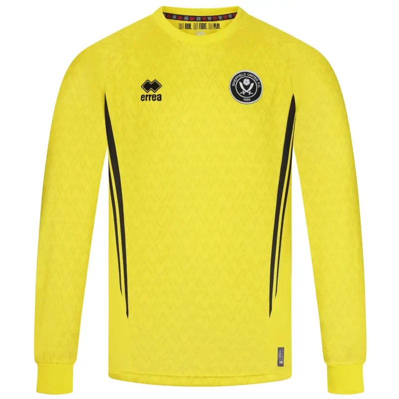 Junior GK Yellow L/S Shirt 25/26 With Custom Printing Merchandise Photo
