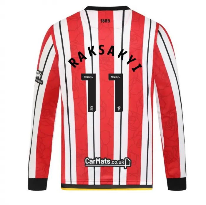 Junior Home Shirt L/S 24/25 - 11 RAKSAKYI shopping image