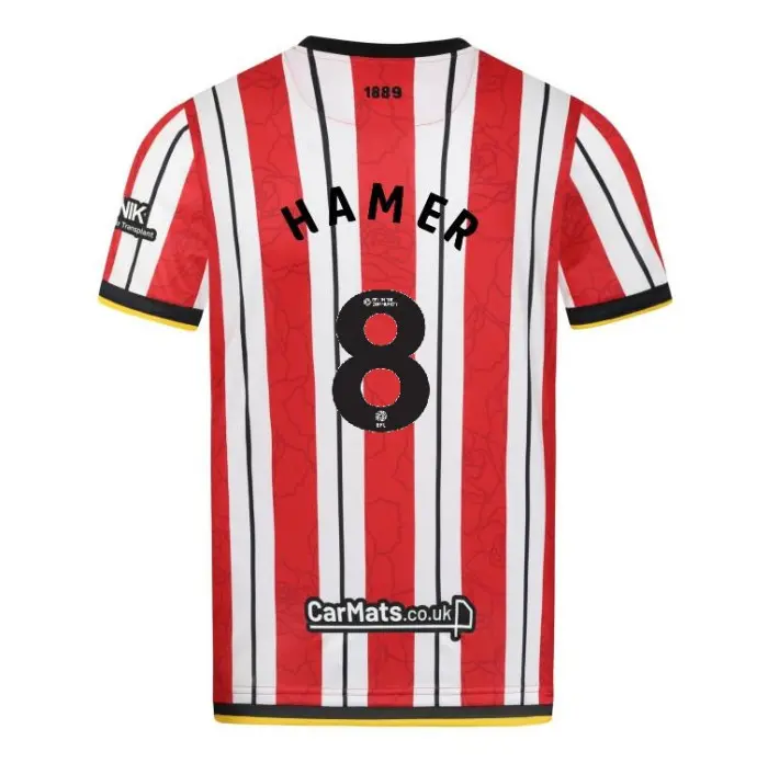 Junior Home Shirt S/S 24/25 - 8 HAMER Product Detail