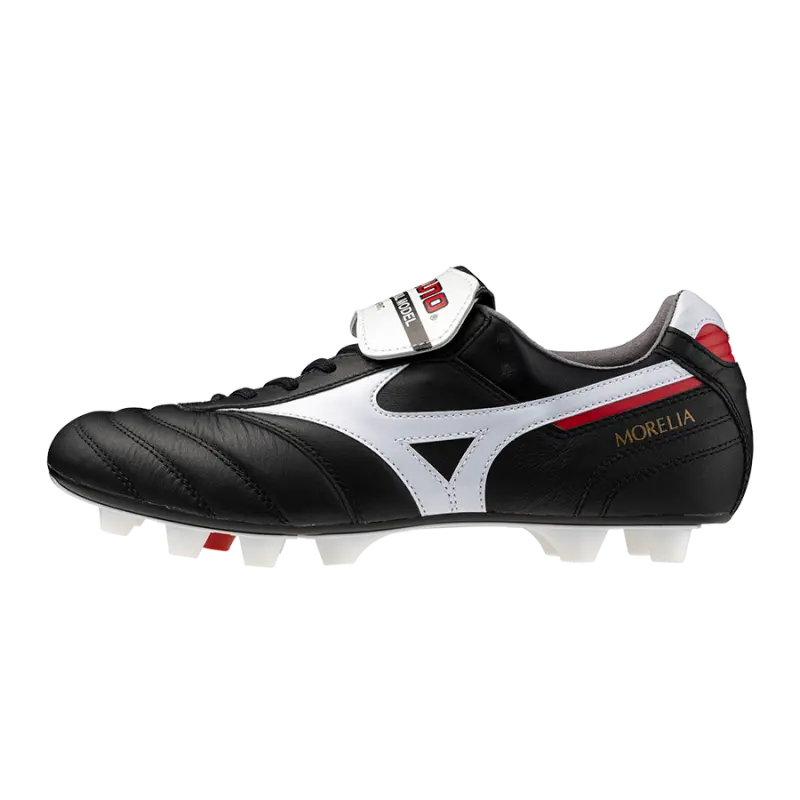 Mizuno MORELIA II JAPAN Black/White/Chinese Red Main Product View