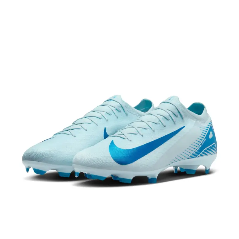 Nike Zoom Mercurial Vapor 16 Pro FG (Light Blue) Main Product View Nike Zoom Mercurial Vapor 16 Pro FG (Light Blue) item view