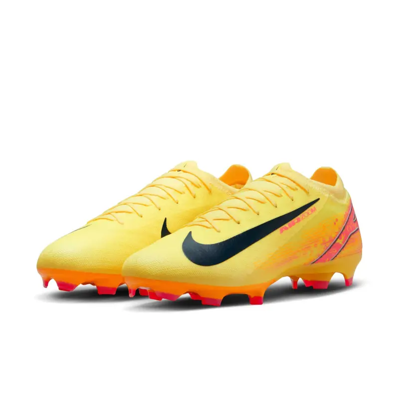 Nike Zoom Mercurial Vapor 16 Pro KM FG (Yellow/Pink) Featured Product Image Nike Zoom Mercurial Vapor 16 Pro KM FG (Yellow/Pink) product view