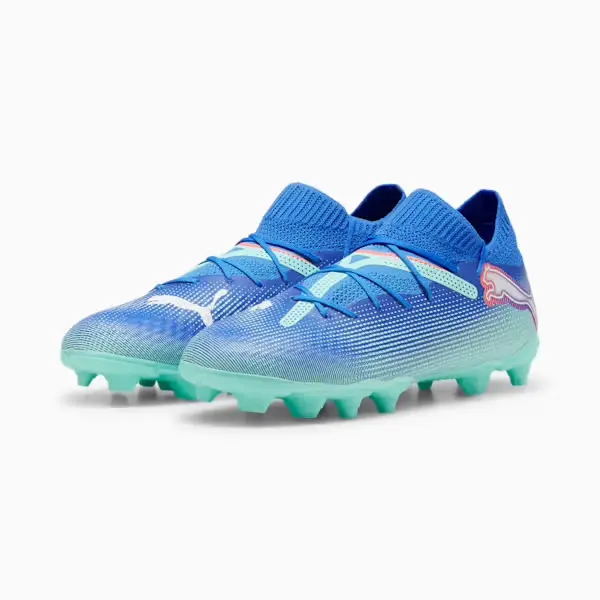 PUMA Future 7 Pro FG/AG Jr (Blue/Mint) featured item view