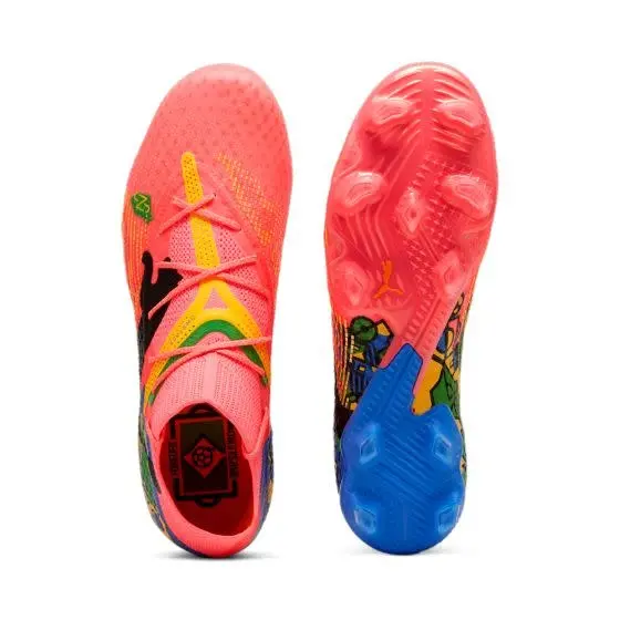 PUMA Future 7 Ultimate NJR FG/AG (Pink/Blue) merchandise detail