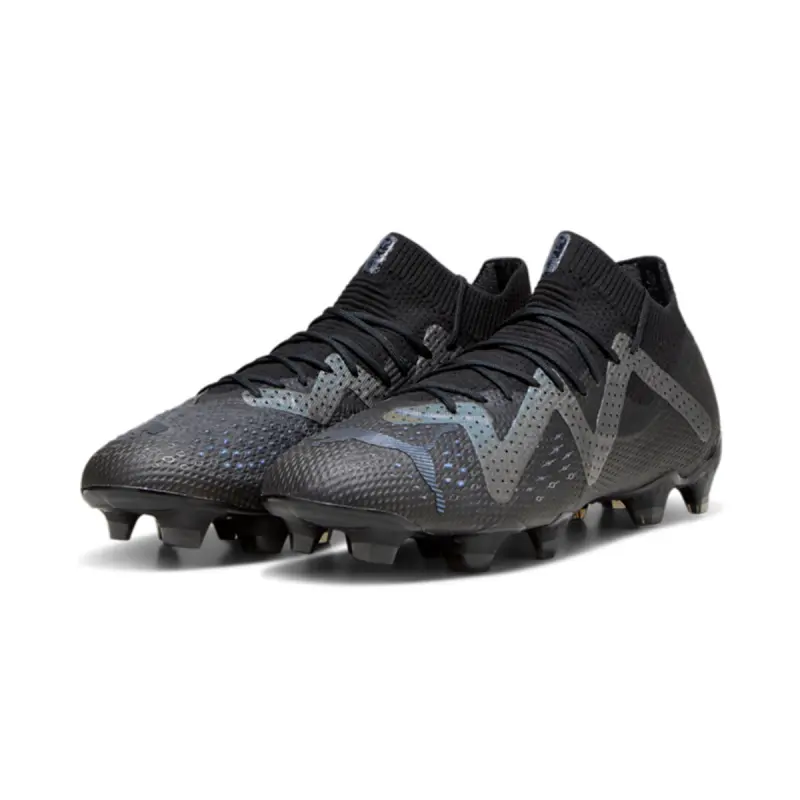 PUMA Future Ultimate FG/AG (Black/Silver) Featured Product Image PUMA Future Ultimate FG/AG (Black/Silver) product photo
