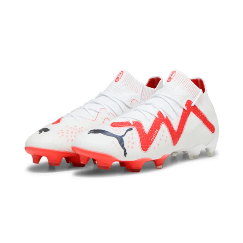 PUMA Future Ultimate FG/AG (White/Pink) Main Product View PUMA Future Ultimate FG/AG (White/Pink) item view