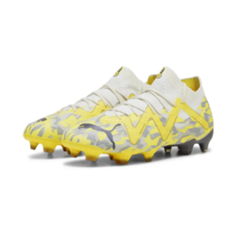 PUMA Future Ultimate FG/AG (Yellow/Gray) Main Product View PUMA Future Ultimate FG/AG (Yellow/Gray) product photo