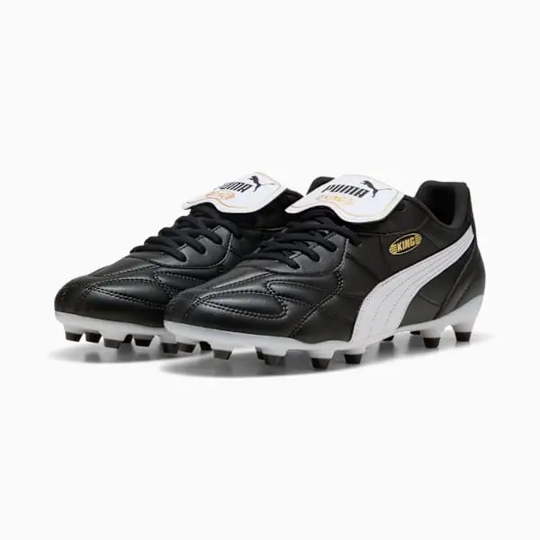 Puma King Top FG AG 'Black White' alternate view