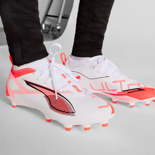 Puma Ultra 5 Match FG/AG White / Black (GS) alternate view