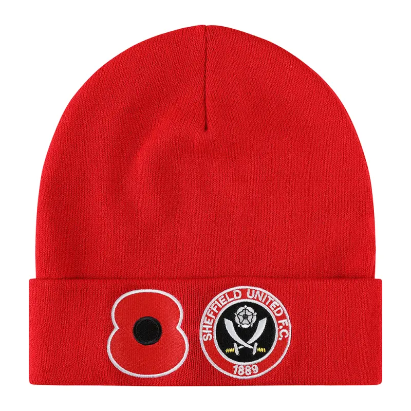 RBL Beanie Hat Red apparel and merchandise image