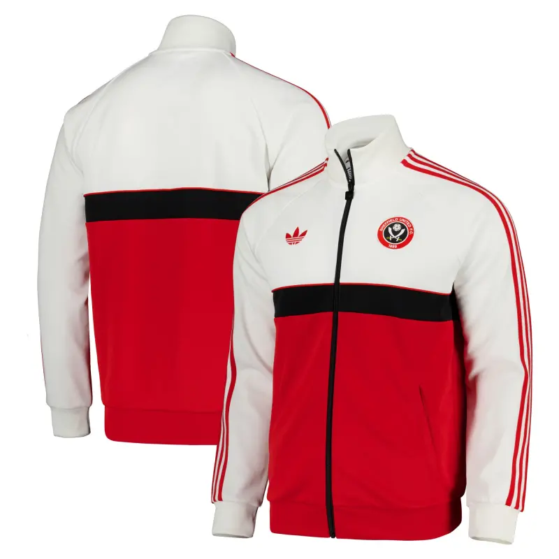 Sheffield United Adidas Originals Track Top - White Merchandise Photo