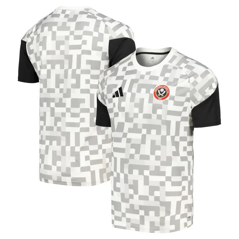 Sheffield United Adidas Pre Match Jersey - Grey Product Detail