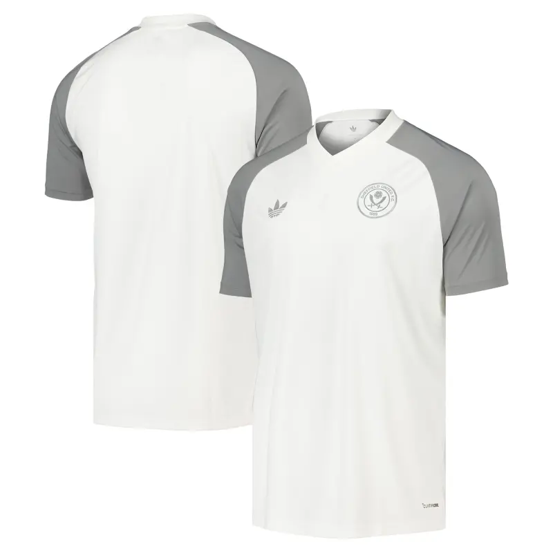 Sheffield United Adidas Pre Match Jersey - White Item View