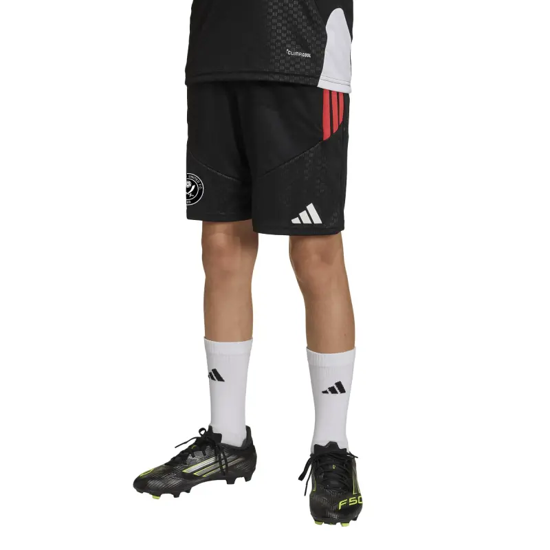 Sheffield United Adidas Training Shorts - Black - Kids Main Product View