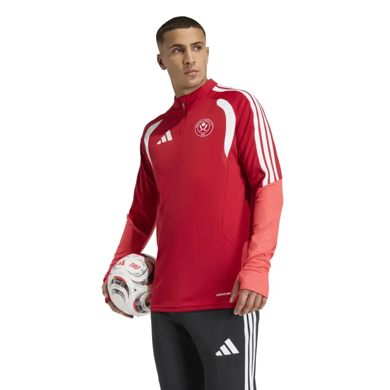 Sheffield United Adidas Training Top - Red Merchandise Photo