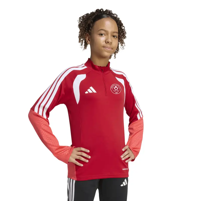 Sheffield United Adidas Training Top - Red - Kids Featured Product Image