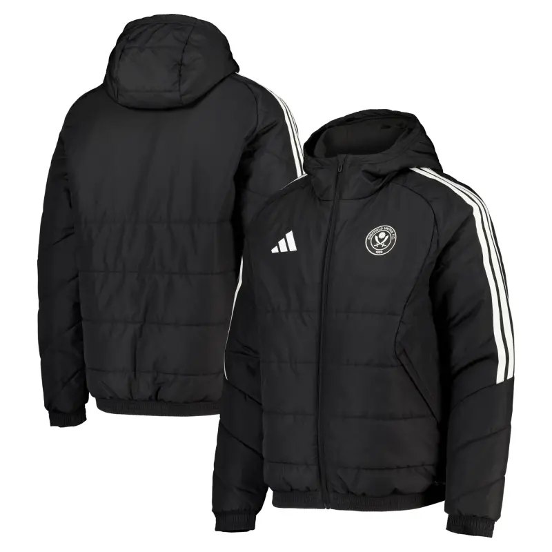 Sheffield United Adidas Training Winter Jacket - Black Collection View