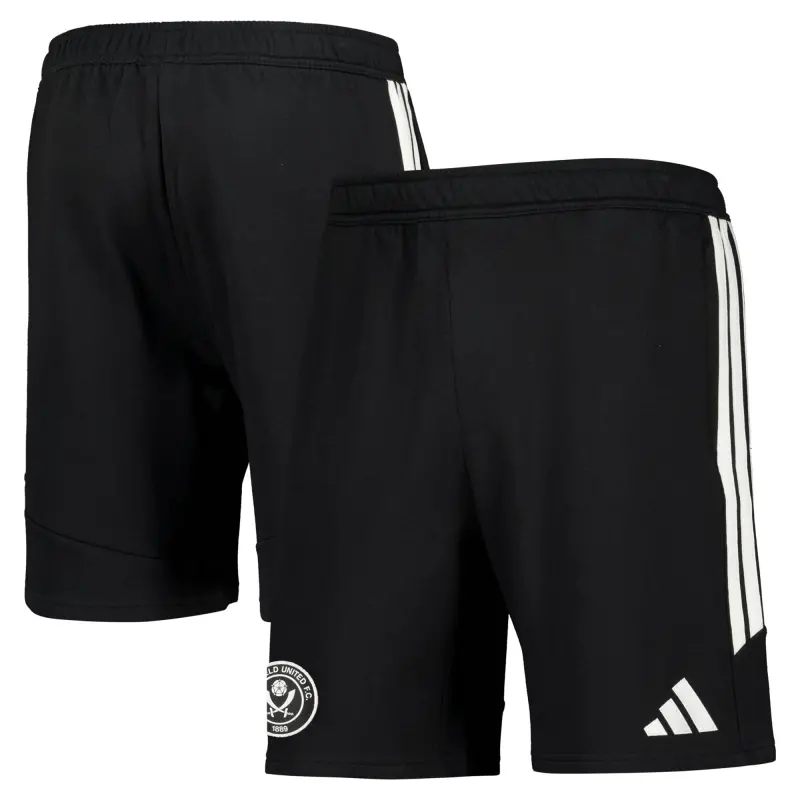 Sheffield United Adidas Travel Sweat Shorts - Black Product Detail