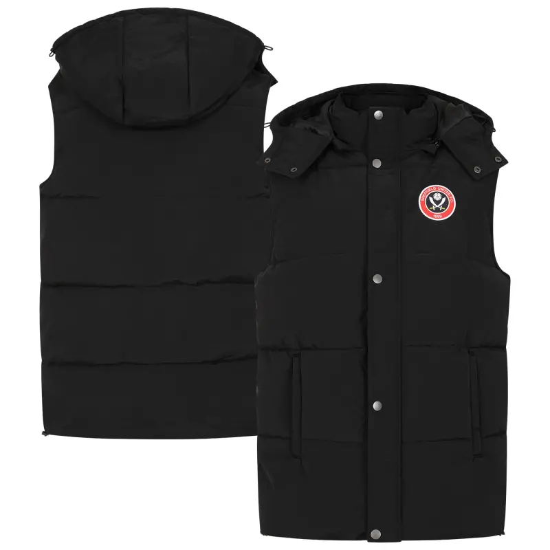 Sheffield United Caledonia Gilet - Black Product Image