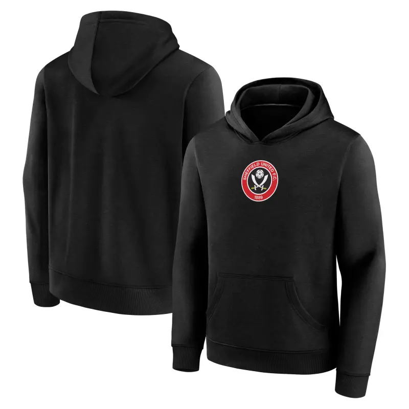 Sheffield United Core Hoodie - Black - Kids Product Photo