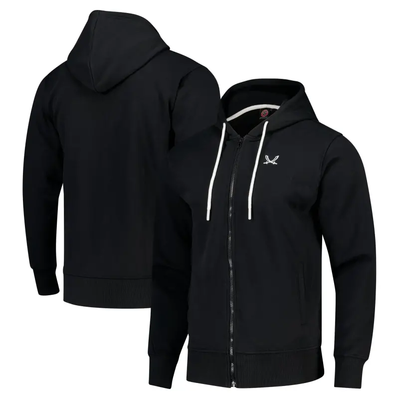 Sheffield United Essential Full Zip Hoodie - Black - Mens Item View