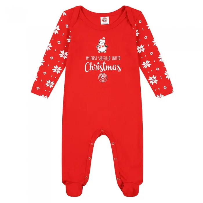 SUFC Christmas Sleepsuit product photo