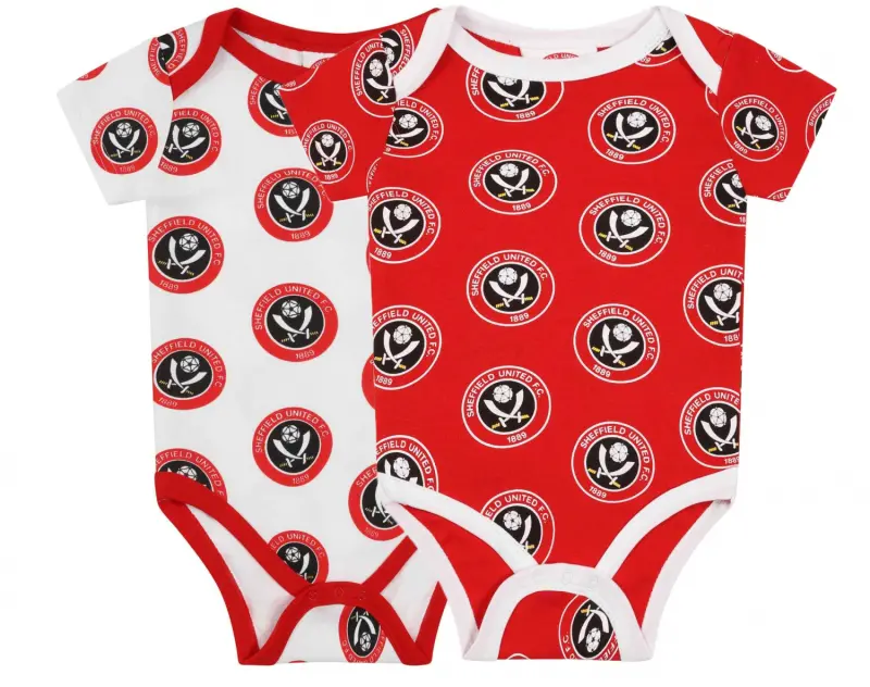 Twin Pack Crest Bodysuit R/W merchandise detail