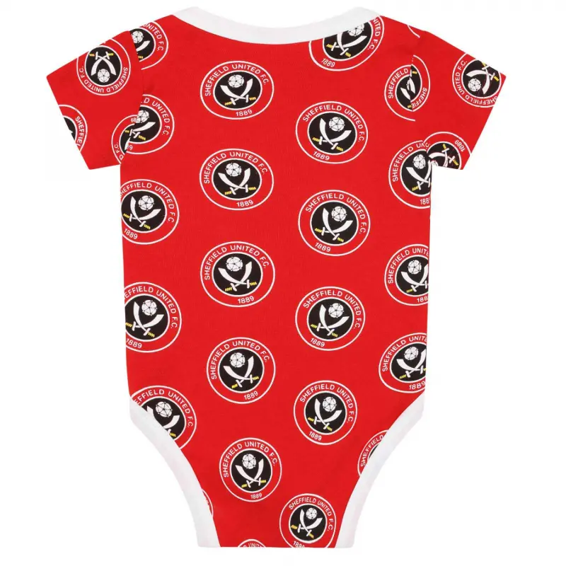 Twin Pack Crest Bodysuit R/W alternate view